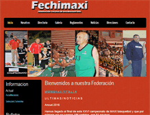 Tablet Screenshot of fechimaxi.cl